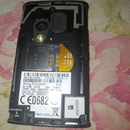 Xperia X10 Mini used, side buttons have difficulty
