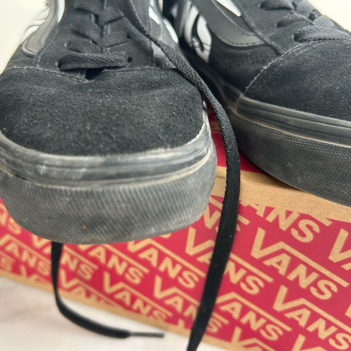Vans old school kids shoes size 38.5 like new, black