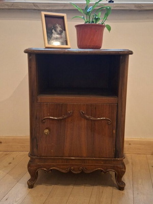 Mid-Century Rococo Revival Nightstand used, mid-20th century