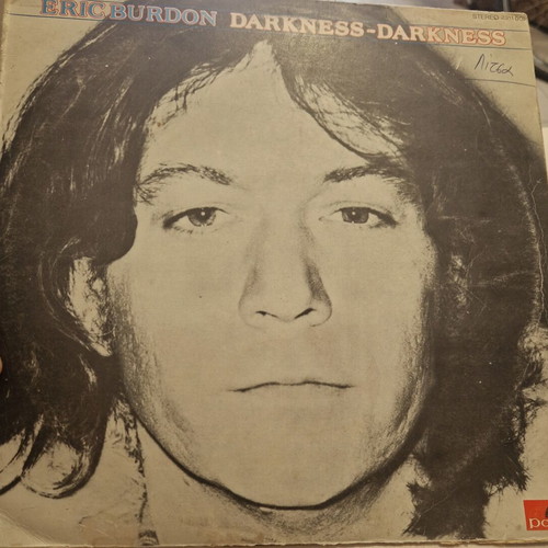 Eric Burdon Darkness Darkness LP used, Greek edition Polydor 1980