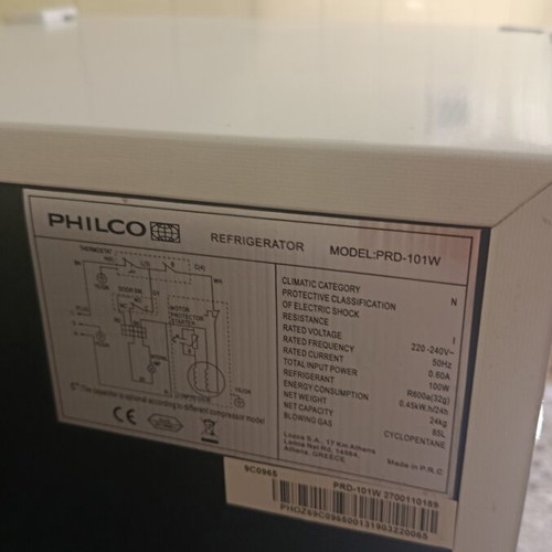 Philco PRD-101W refrigerator 85L