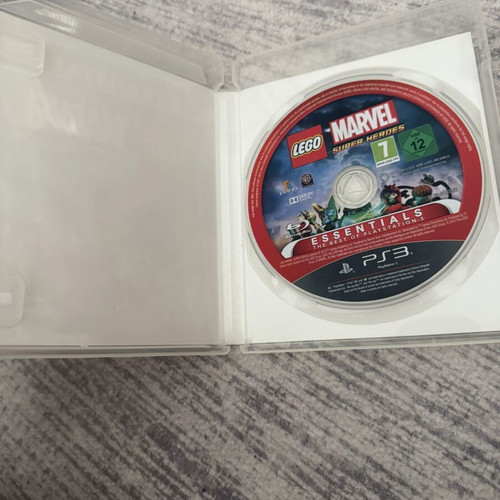 Lego Marvel Super Heroes PS3 game used, good condition