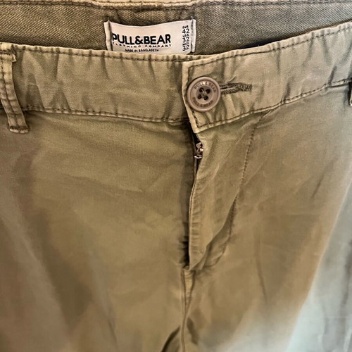 Pull&Bear men's khaki chino pants 42 like new