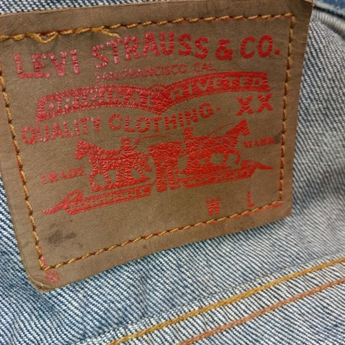 Levi's Denim L denim jacket like new, blue