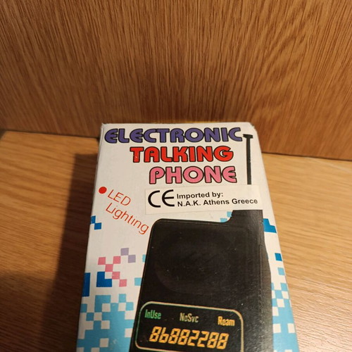 Toy phone from the 90s used, in very good condition