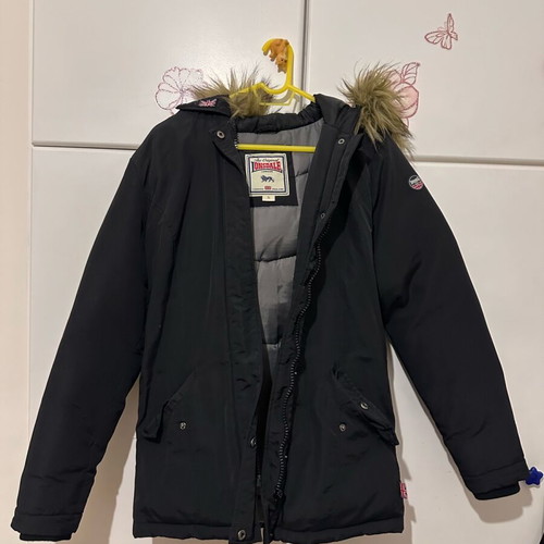 Lonsdale women's jacket black like new, size S