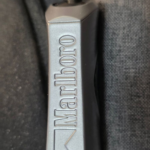 Marlboro metal collectible lighters, set of 2