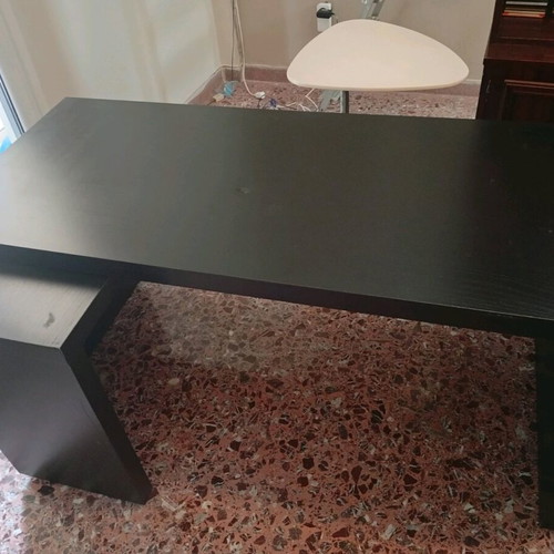 IKEA desk with extension used with two marks