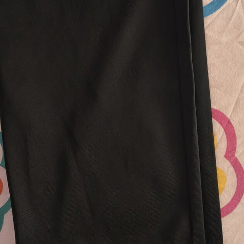Champion shiny lycra straight pants like new, black, size L
