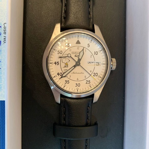 Seiko 5 Sports x Peanuts Snoopy 'Parachute' Limited Edition SRPK27K1F New