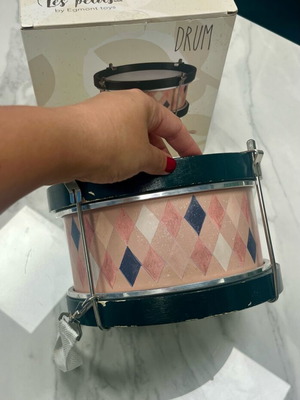 Egmont Toys Les Petits children's retro drum used with original box