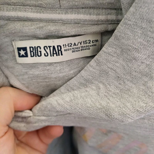 Big Star sweatshirt like new for girls 11-12 years, size 152 cm