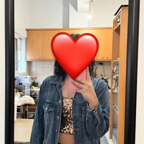 Long denim jacket used, size medium, blue