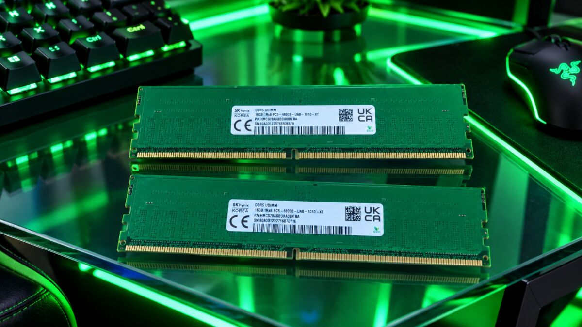 SK hynix DDR5 UDIMM RAM 16GB at 4800 MT/s - € 170,00 - Vendora.cy