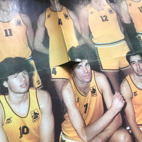 Aris and Bruce Lee poster collectible, retro, like new
