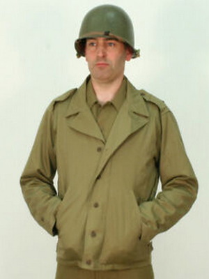 Στρατιωτικό συλλεκτικό USA WW2 Vtg USN Deck Jacket M41 μεταχειρισμένο, μέγεθος L