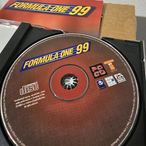 Formula 1 99 PC big box used racing game