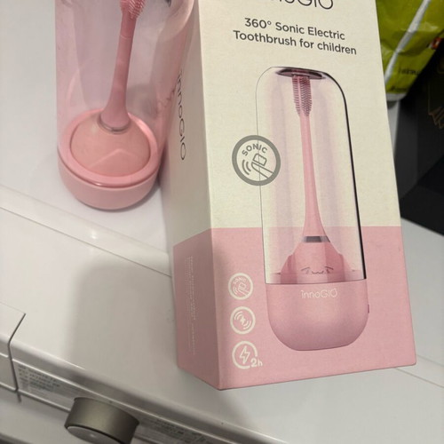 Innogio electric toothbrush for children 360 degrees pink like new