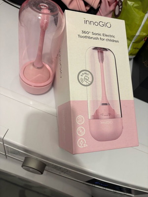 Innogio electric toothbrush for children 360 degrees pink like new