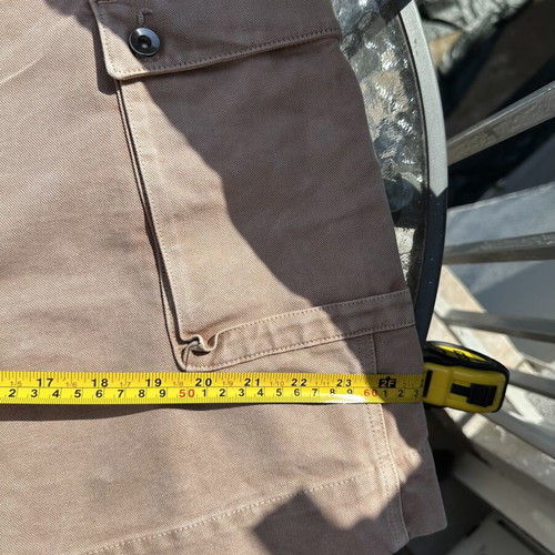 Nike cotton shorts, beige and pink, size M
