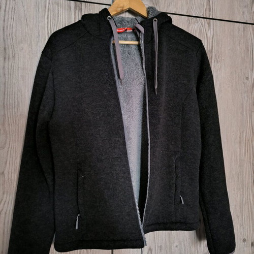 LaFuma Unisex jacket used, size L, black and gray