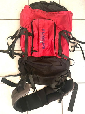 Backpack Millet 65 lt σαν καινούργιο, λειτουργικό ευρωπαϊκό σακίδιο