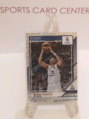 Уолтър Таварес Donruss Euroleague Panini Карта 2024-25 Нова