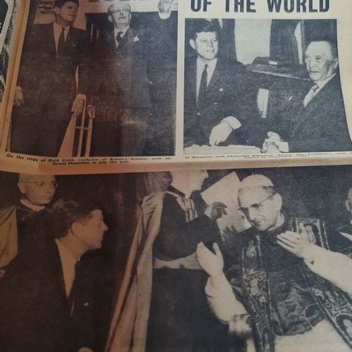 Newspaper John Kennedy like new, rare edition from JFK assassination times