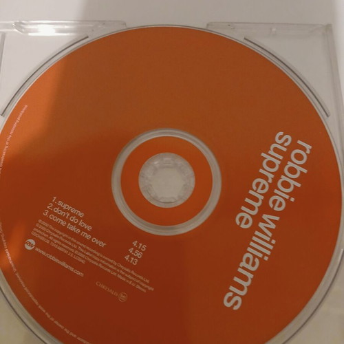 Robbie Williams Supreme CD used, pop