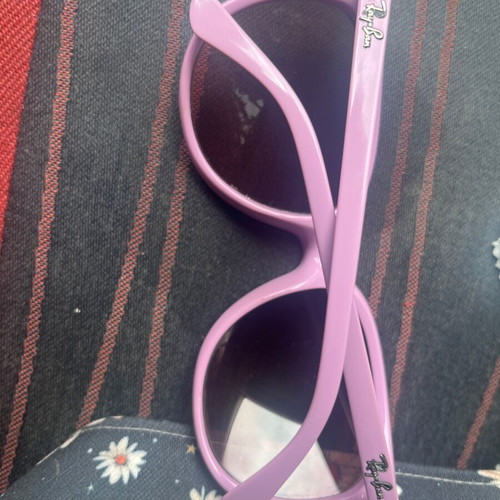 Ray-Ban RB4126 Cats 1000 738/3E sunglasses used, pink