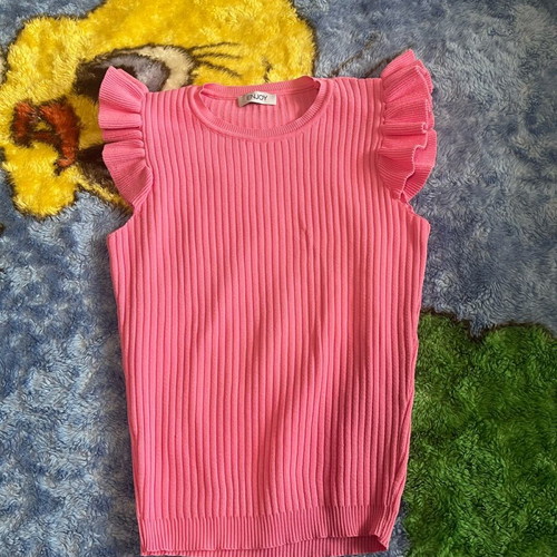 Women's blouse new, coral color, size small fits medium