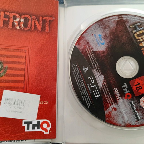 PS3 games used, pack of 3: Endwar, Resistance, Homefront