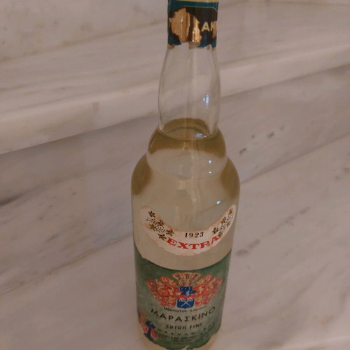 Maraschino liquer vintage 1923 new