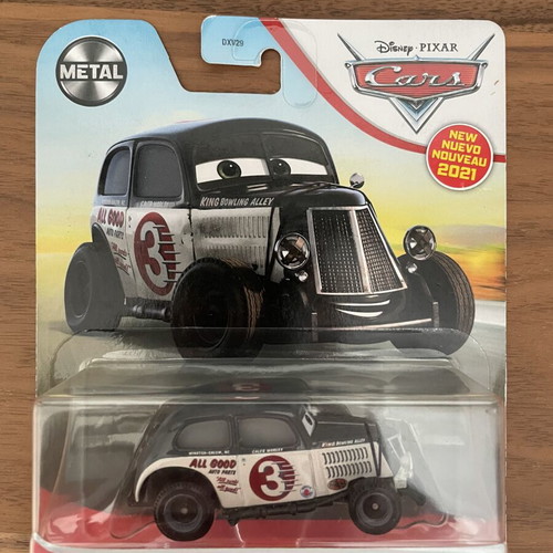 Disney Cars Caleb Worley toy car new, sealed