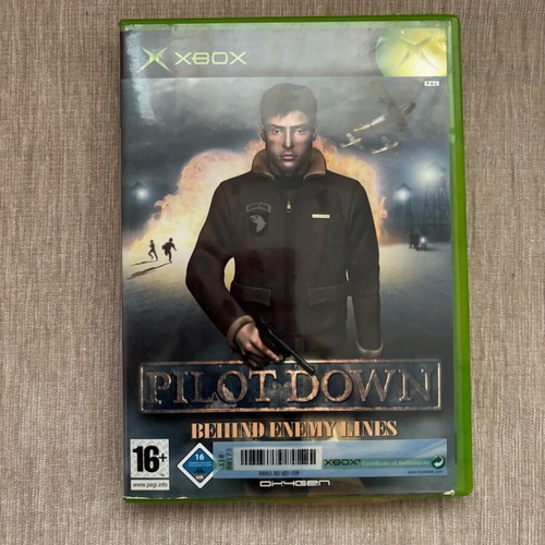 Pilot Down Xbox Original used, German complete