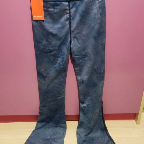 Bolongaro Trevor women's leggings new, size XS, blue tie-dye