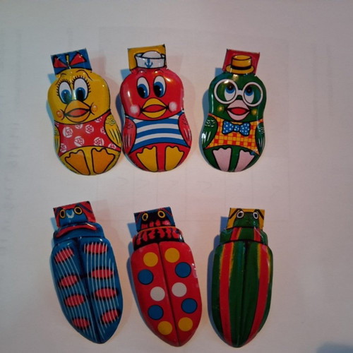 Tiki Taka new 1960s rare made in Japan set of 6