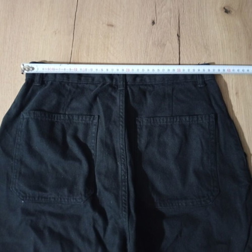 Bershka Denim Women's Pants Black Size L Like New