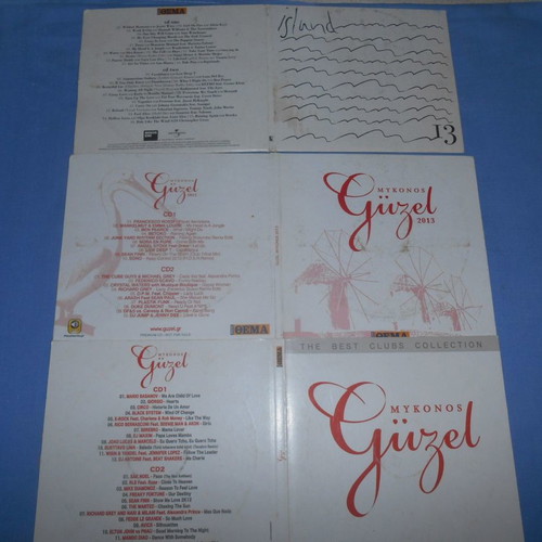 Mykonos Guzel 2013 used, pack of 6 CDs