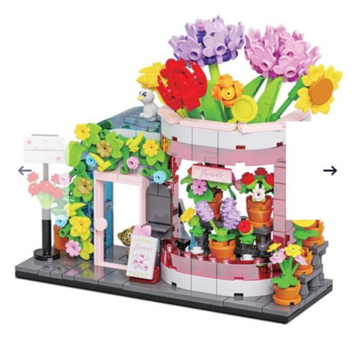 Building Blocks Flower Shop, 524 pieces