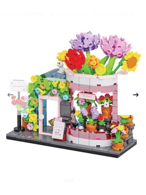 Building Blocks Flower Shop, 524 pieces