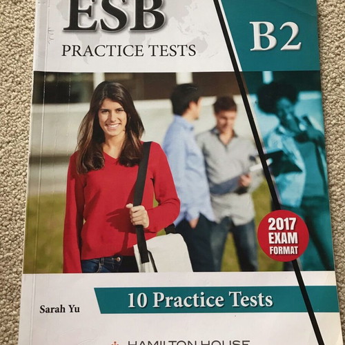 ESB Practice Tests B2 used, 10 practice tests English Lower