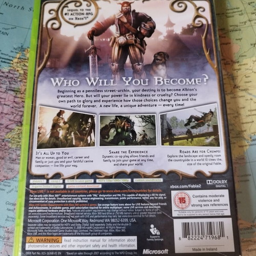 Fable II Xbox 360 game