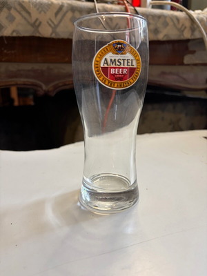 Amstel beer μικρό ποτήρι σαν καινούργιο