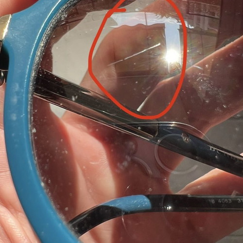 Burberry sunglasses used, blue color