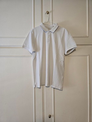 S.Oliver men's polo shirt like new, size L, white