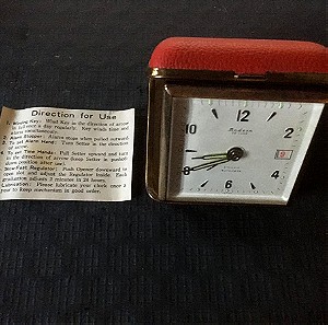 Ρολόι ξυπνητήρι με ημερομηνία vintage