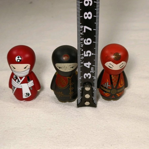 Ukido Ninja Warriors figures used collectible