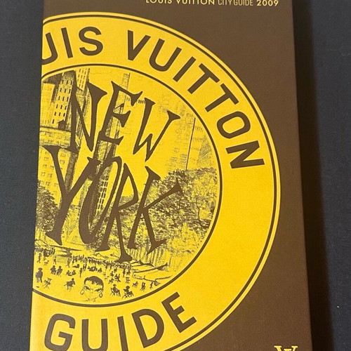 Louis Vuitton New York City Guide 2009 collectible travel book