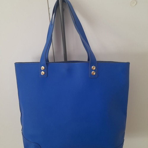 Juicy Couture leather shoulder bag new, blue